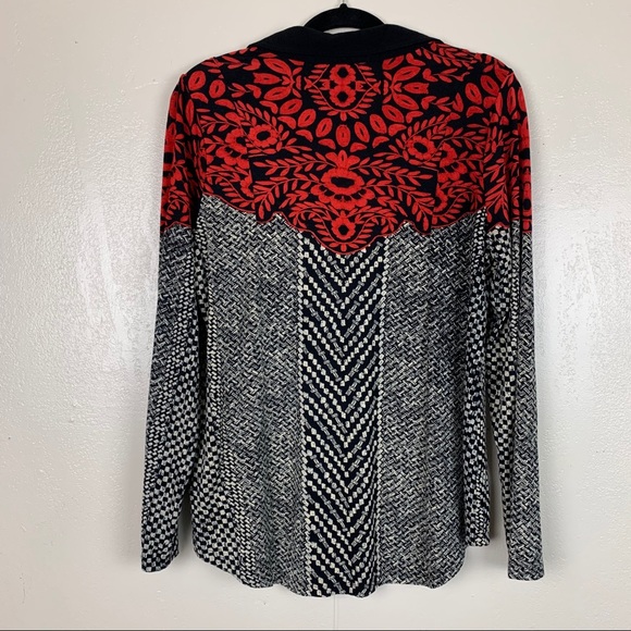 Soft Surroundings Calistoga long sleeve shirt SZ M - Picture 3 of 9